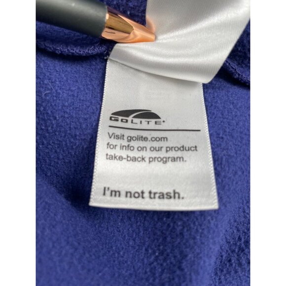 GoLite Quarter Zip Jacket Size Medium Light Weight Pullover Long Sleeve - Picture 9 of 12